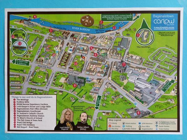 Bagenalstown Map 